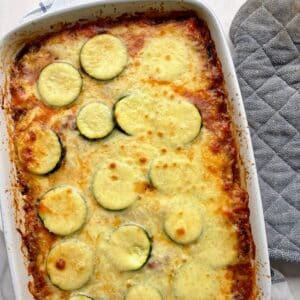 beef zucchini casserole.
